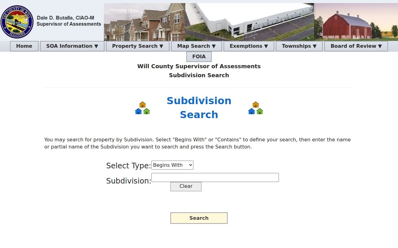 Will County subdivision search used to define a Bolingbrook neighborhood