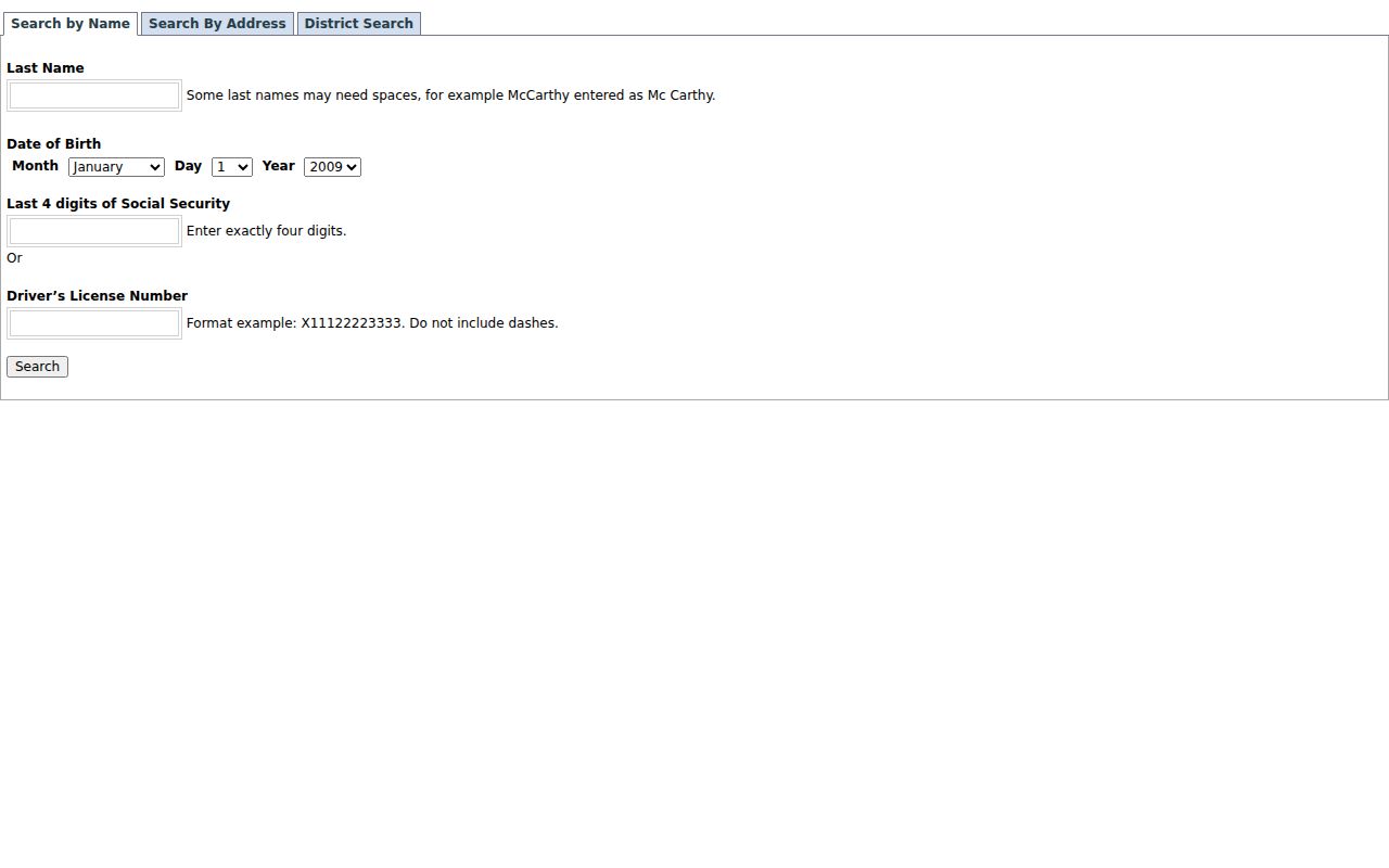 Bolingbrook ZIP code directory DuPage voter district search